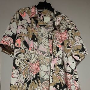 American eagle button up